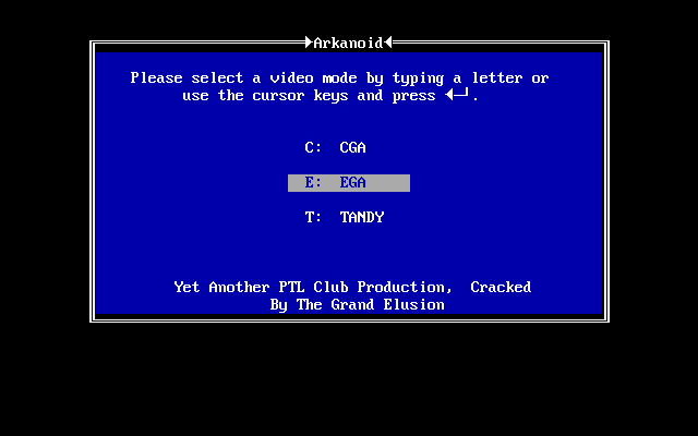Arkanoid (1986) screenshot