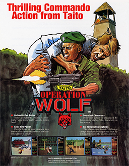 Operation Wolf (1987) - Taito