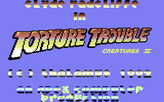 Creatures II: Torture Trouble (1992) - gameplay screenshot, Commodore 64