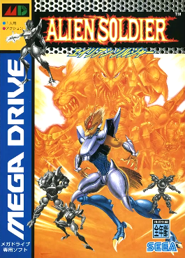 Alien Soldier - box art
