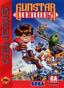 Gunstar Heroes (Genesis) - North American box front