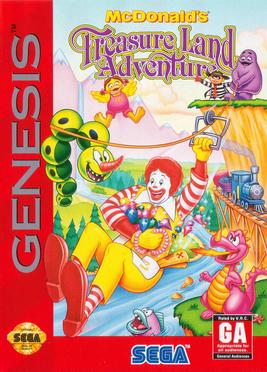 McDonald's Treasure Land Adventure - box art