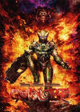 Gunlord - Neo Geo box art, 2012