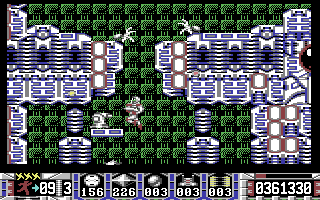 Turrican - C64 technology level