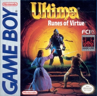 Ultima: Runes of Virtue Game Boy cover