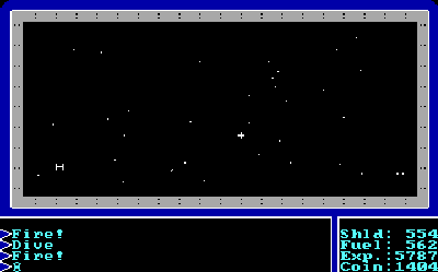 Ultima I - Sosaria overworld