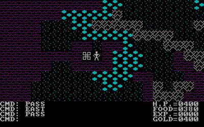 Ultima II gameplay screenshot