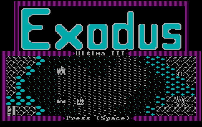 Ultima III: Exodus cover