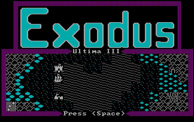 Ultima III DOS screenshot