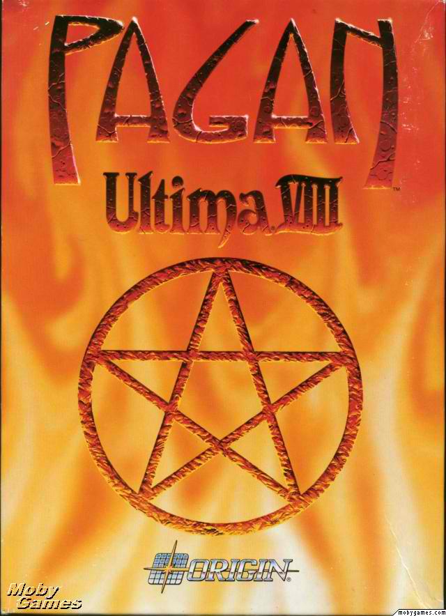 Ultima VIII: Pagan - box art