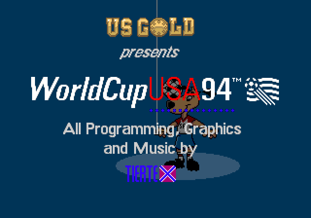 World Cup USA '94 - Amiga gameplay screenshot