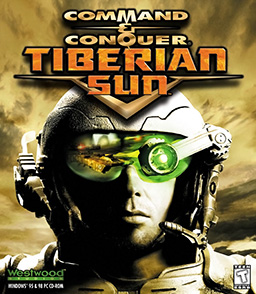 Command & Conquer: Tiberian Sun — PC box art, 1999
