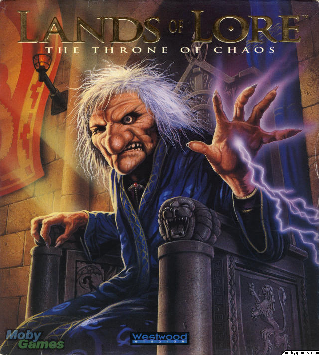 Lands of Lore: The Throne of Chaos DOS box art