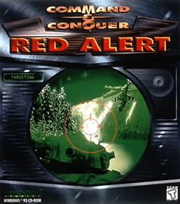 Command & Conquer: Red Alert — PC box art, 1996