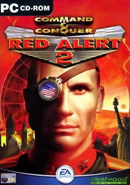 Command & Conquer: Red Alert 2 — PC box art, 2000