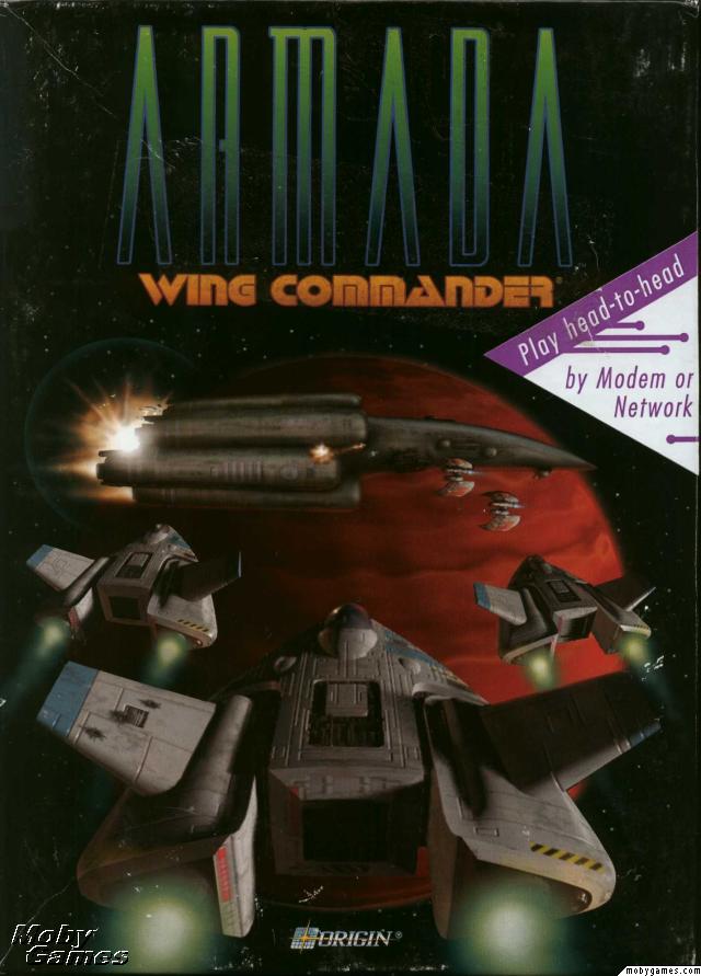 Wing Commander Armada box art - real-time strategy hybrid