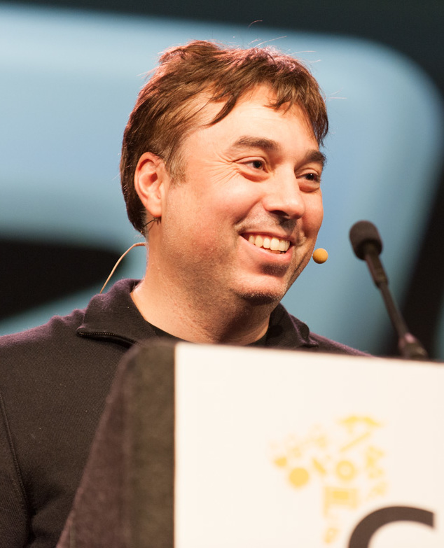 Chris Roberts, creator of Wing Commander, photographed at GDC 2012