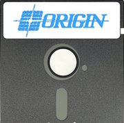 Origin Systems floppy disc artifact from the 1990s