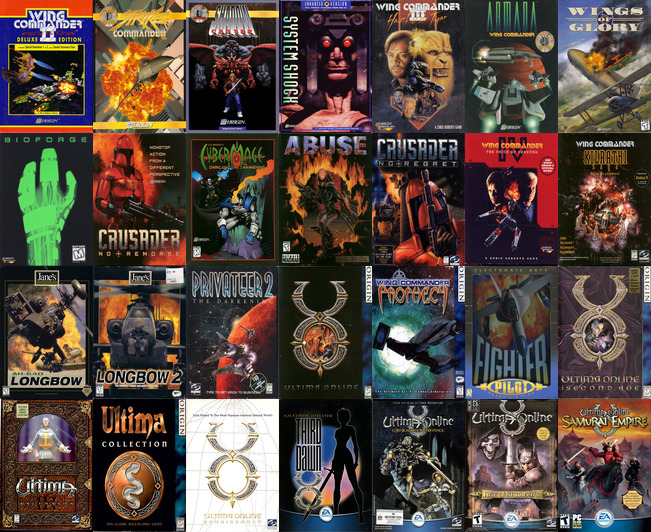 Wing Commander Prophecy game montage imagery