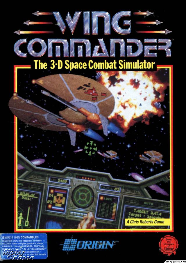 Wing Commander 1 box art cover