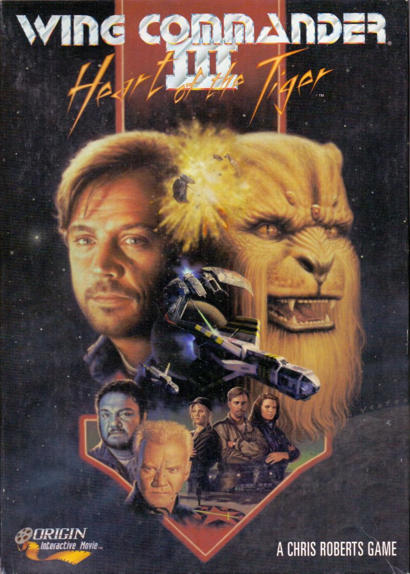 Wing Commander III Heart of the Tiger box art