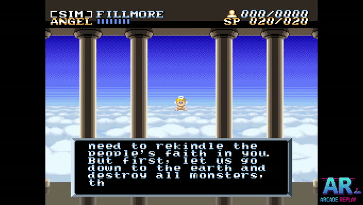 ActRaiser - boss fight