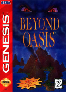 Beyond Oasis - North American box art