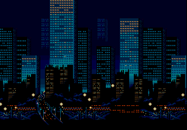 Streets of Rage - boss stage